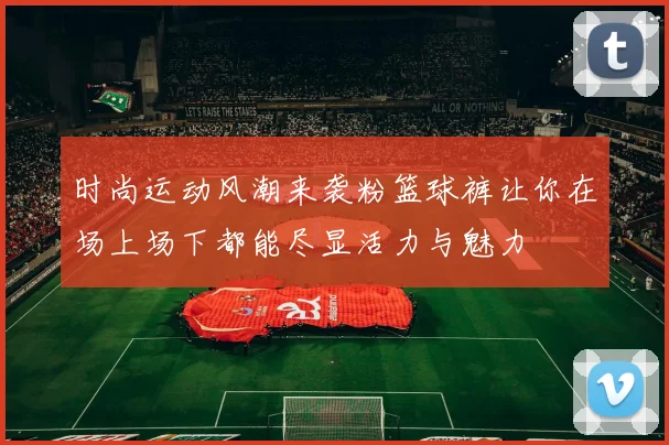 时尚运动风潮来袭粉篮球裤让你在场上场下都能尽显活力与魅力